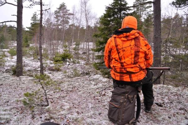 En jägare i skogen