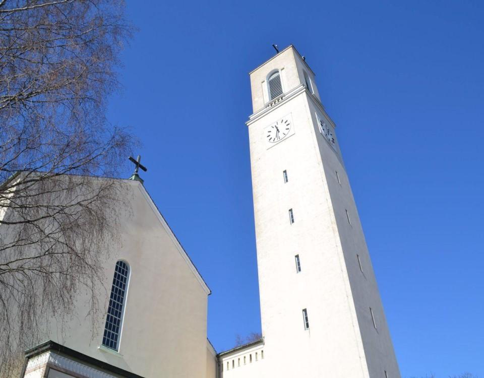 en kyrka