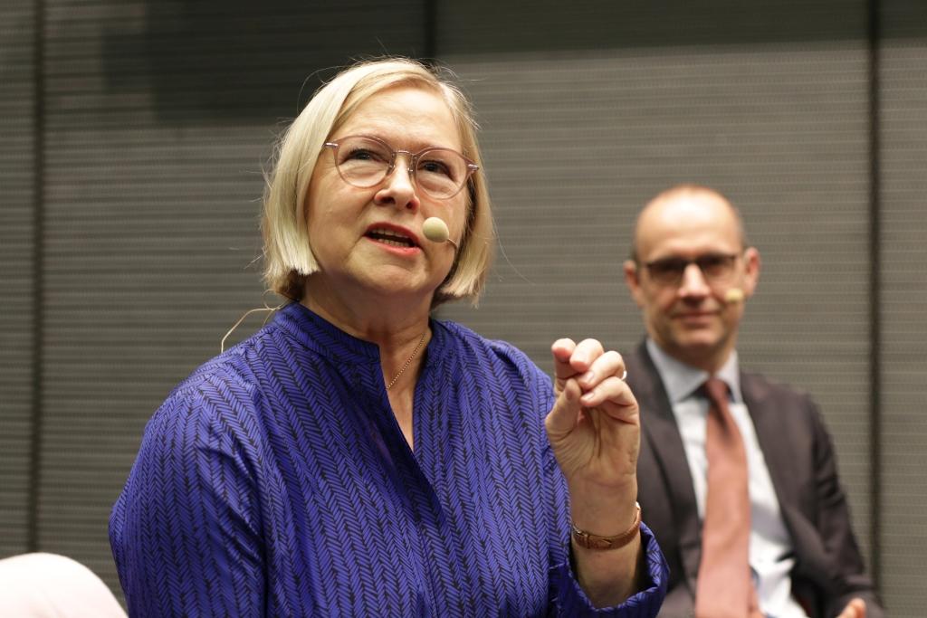 Enligt Åbo Akademis nya rektor Moira von Wright kommer universitetet att öka samarbetet med Yrkeshögskolan Novia. Foto: Åbo Akademi