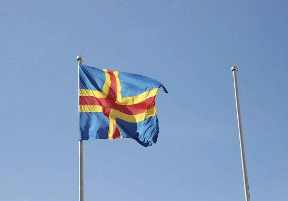 Ålands flagga