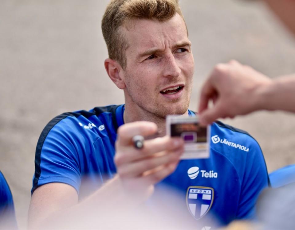 Fotbollsspelaren Lukas Hradecky