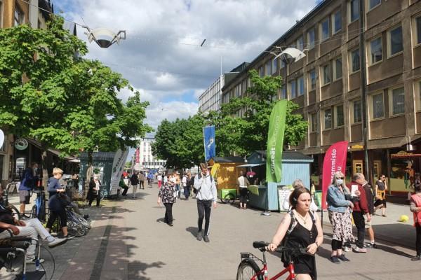 gågatan i åbo sommartid