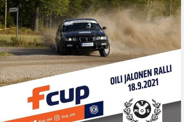 rallybil och reklam