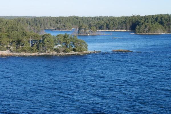 En skärgårdsvy