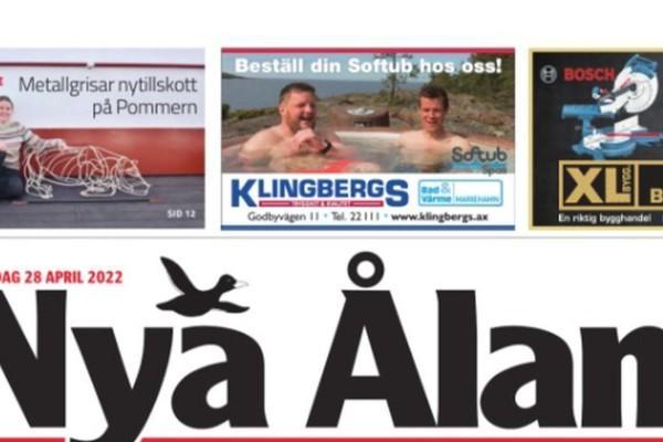 en tidningsparad