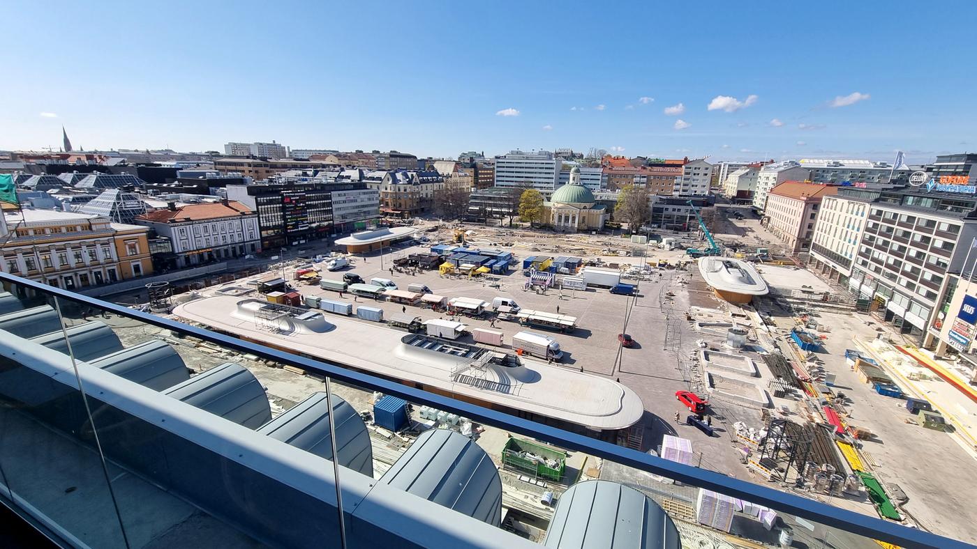 Utsikt över Salutorget.